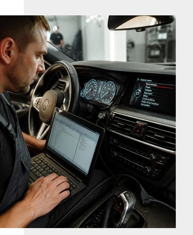 Русификация приборной панели BMW для авто в Ртищеве от компании